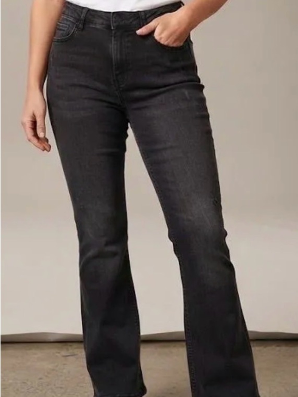 Primark Women's Black Flare Jeans